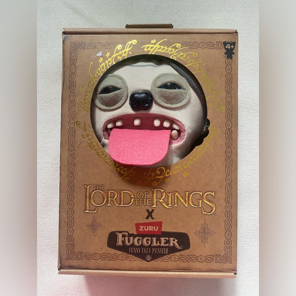 Fuggler Lord of the Rings Funny Ugly Monster Toy - Pink and Gray